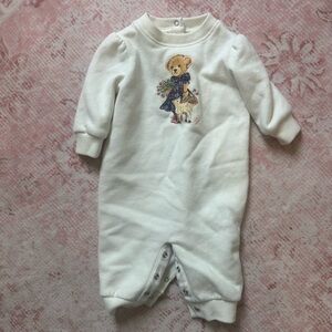 Ralph Lauren Baby Bear One Piece